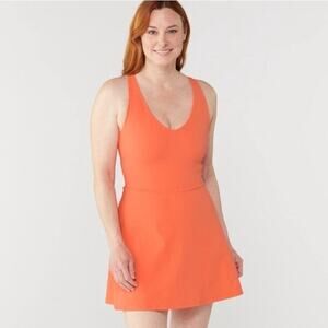 Outdoor Voices Volley Dress in Orange Size Small